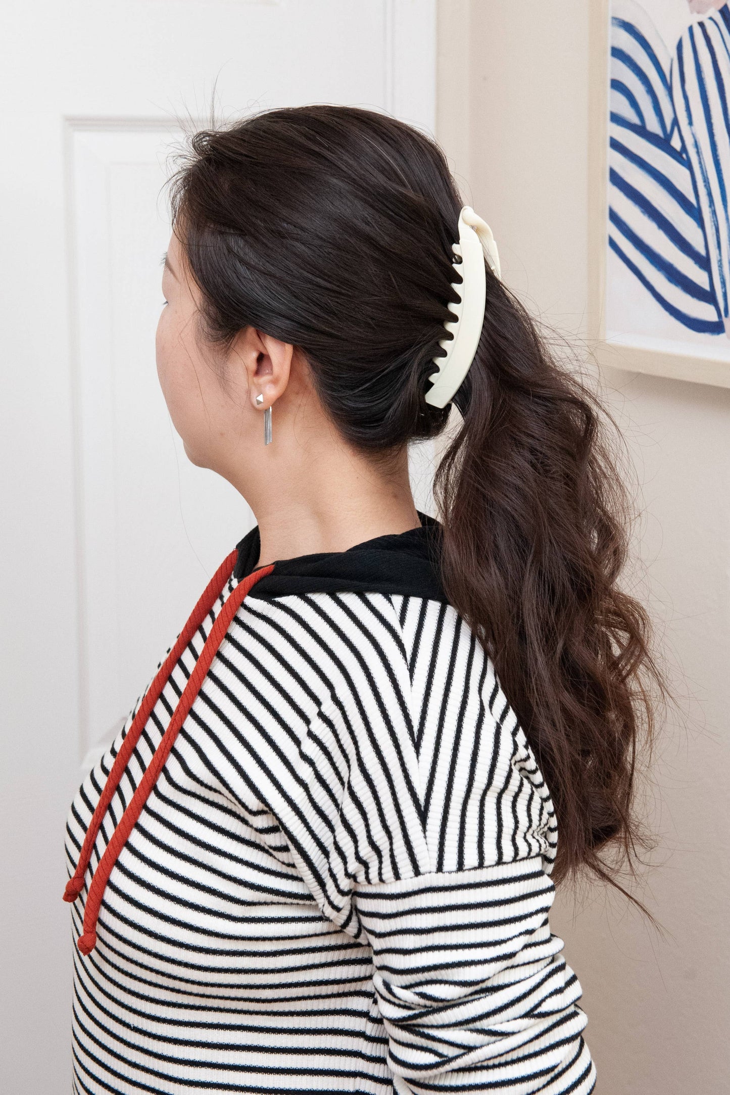 Large Matte Banana Claw Clip