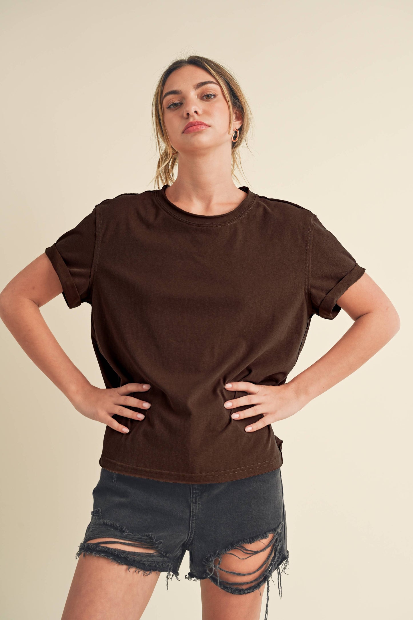 Mali Baby Tee Short Sleeve Top