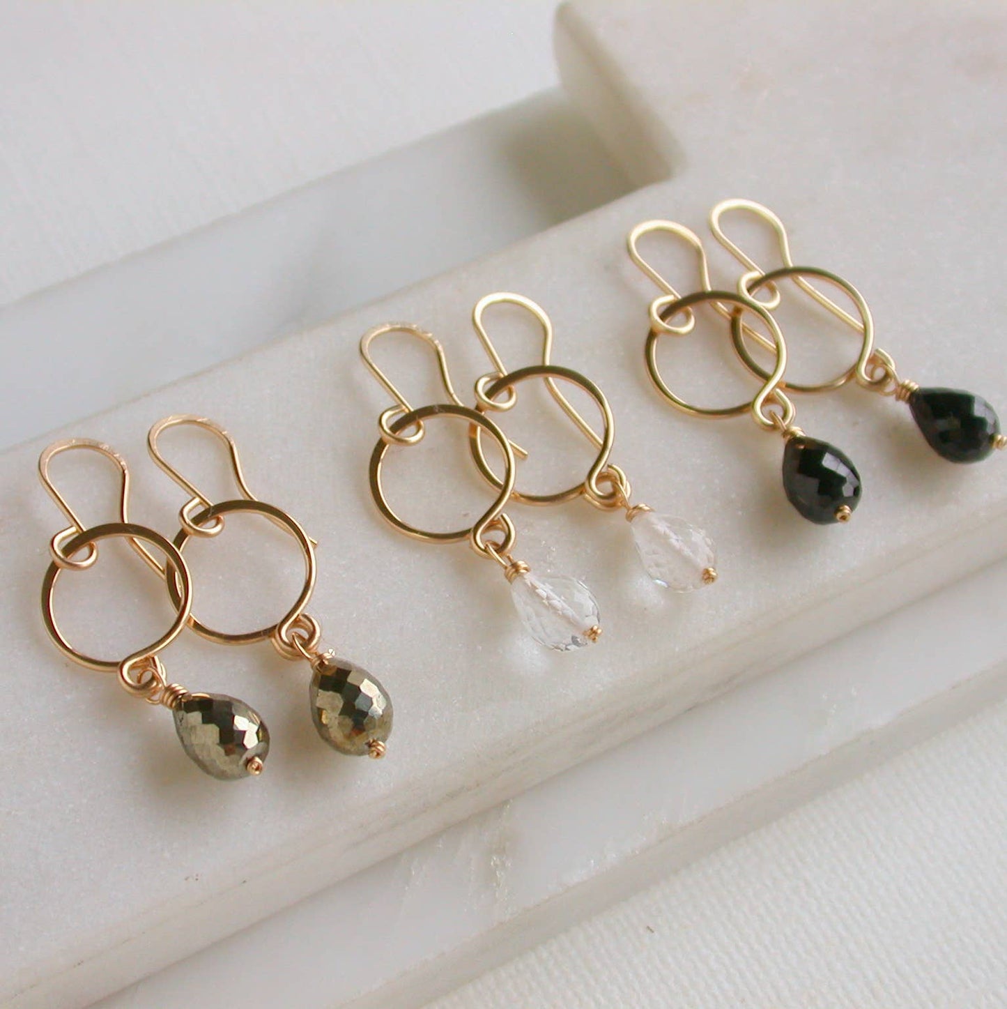 Petite Gemstone Drop