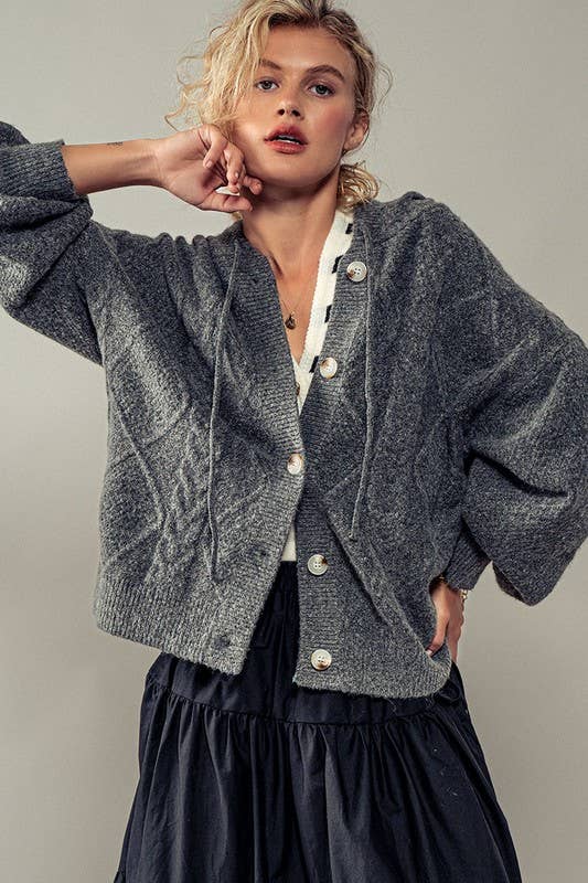 Angel in Disguise Hooded Cardigan