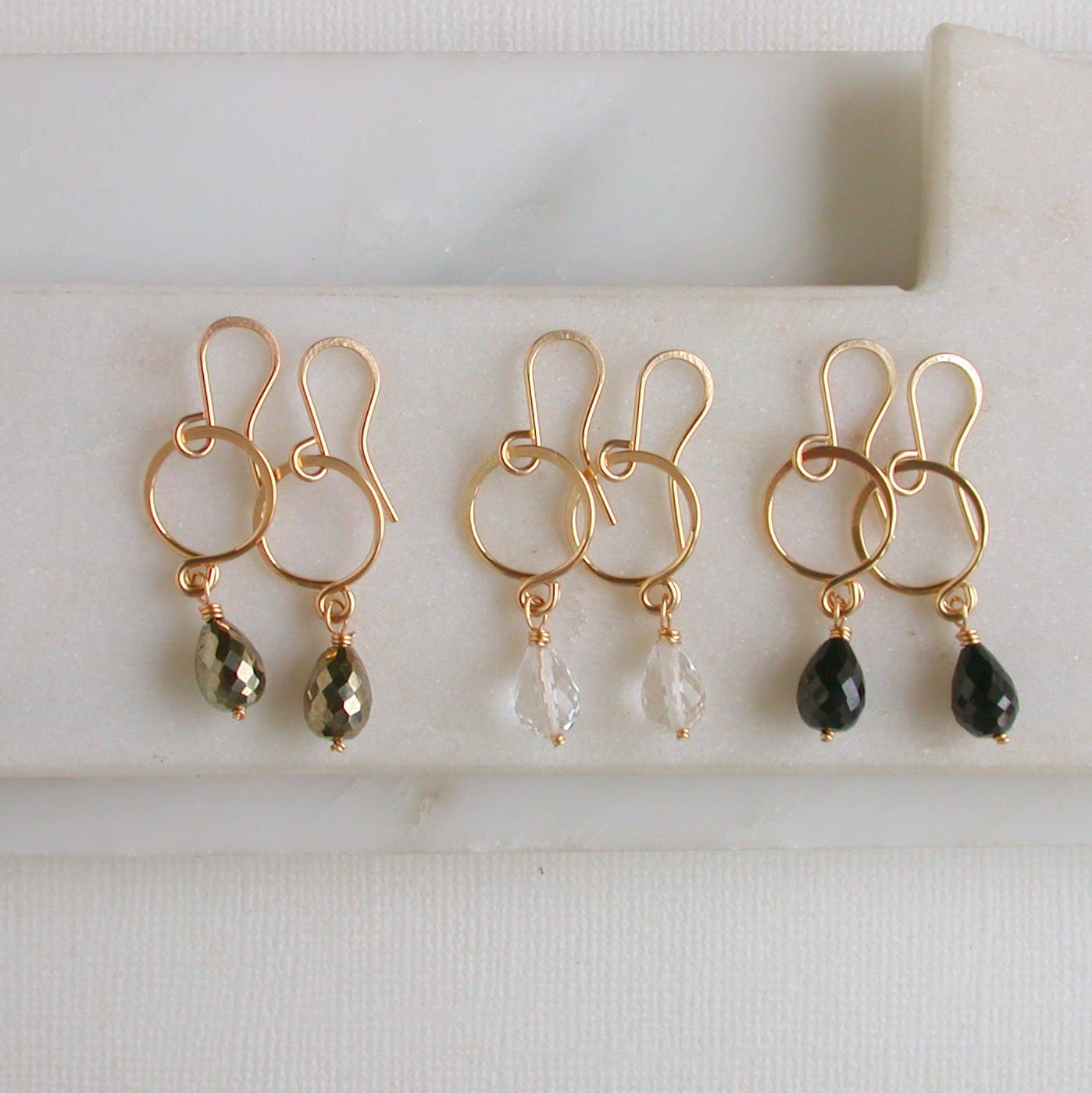 Petite Gemstone Drop