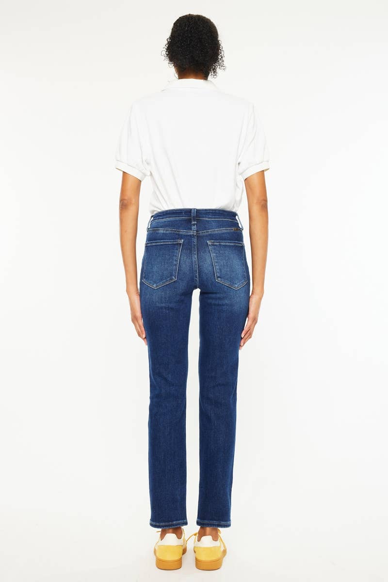 KC - Cigarette Fit Dark Wash