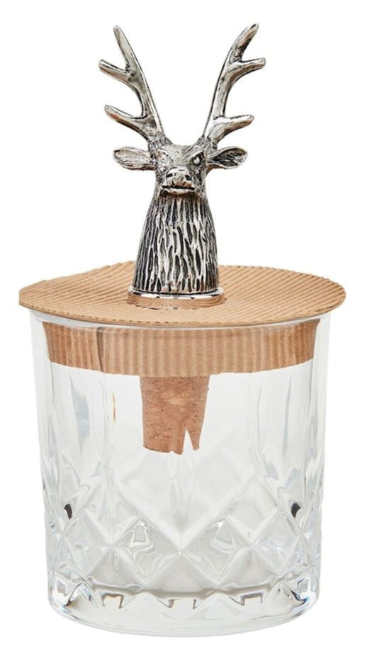 DEER DOF GLASS & BOTTLE STOPPER SET