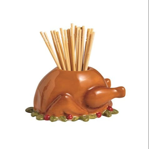 THANKSGIVING TOOTHPICK CADDY SET