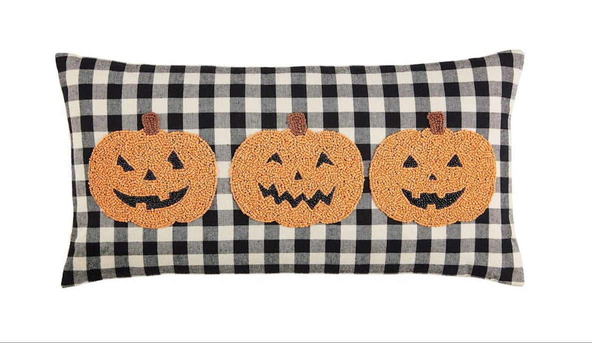 HALLOWEEN BEADED PILLOWS