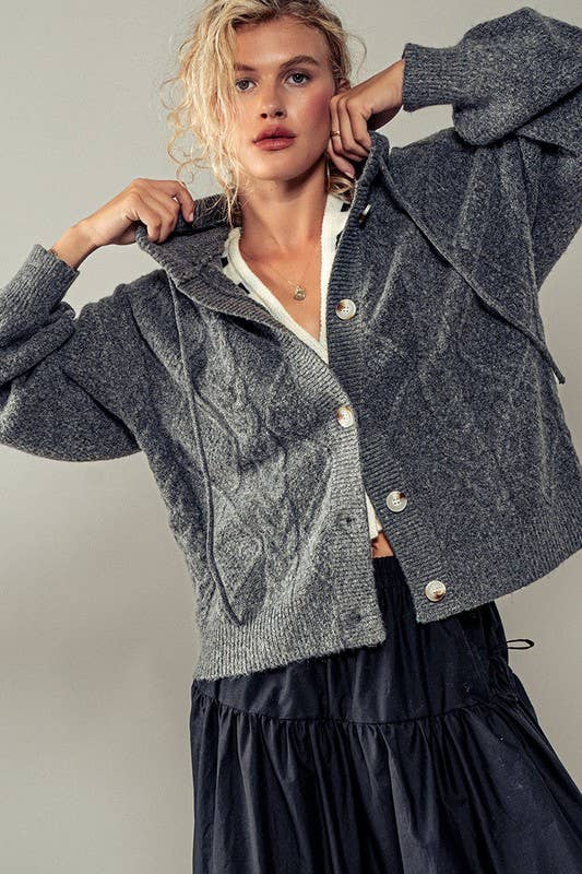 Angel in Disguise Hooded Cardigan
