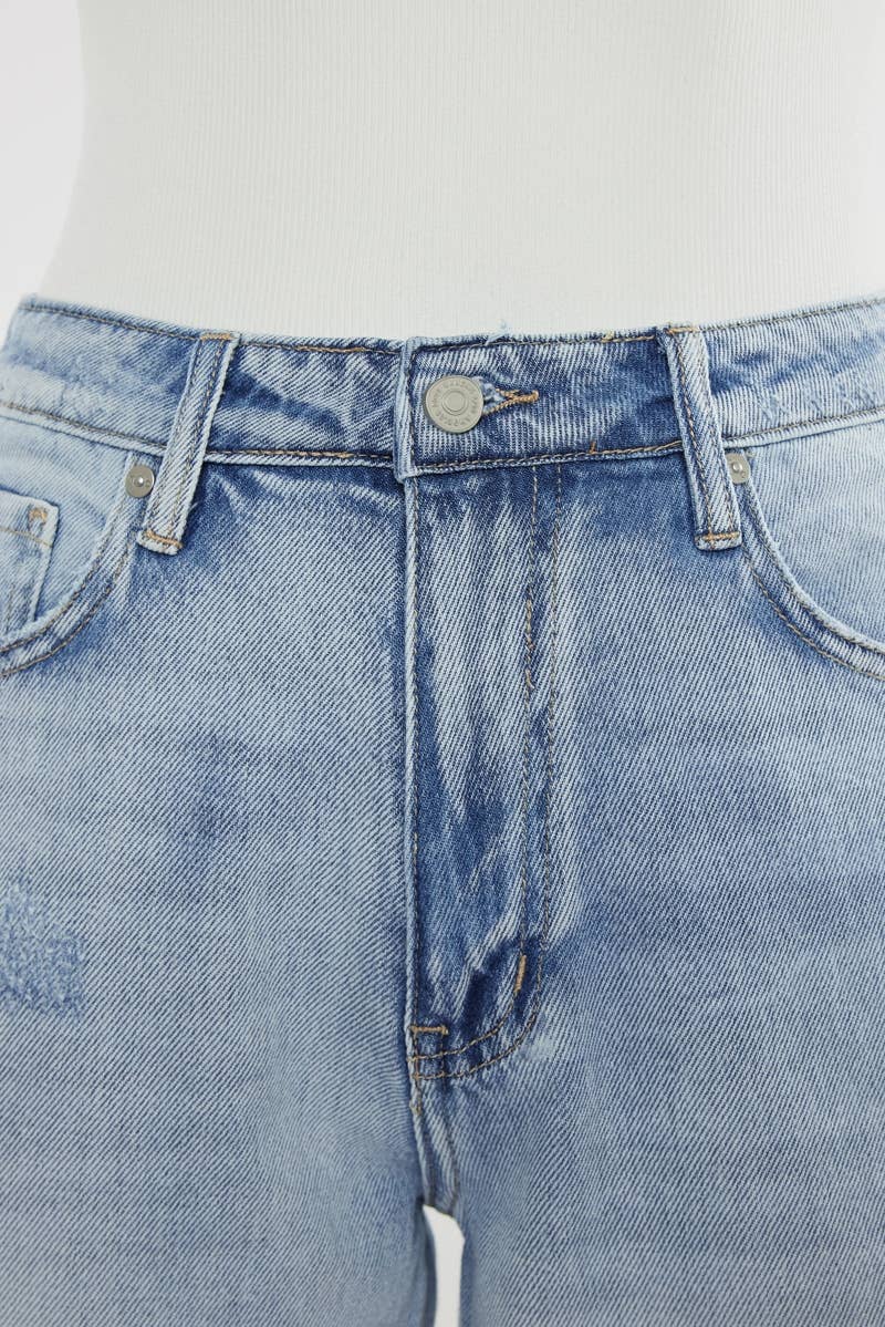 KC- High Rise Jogger Denim