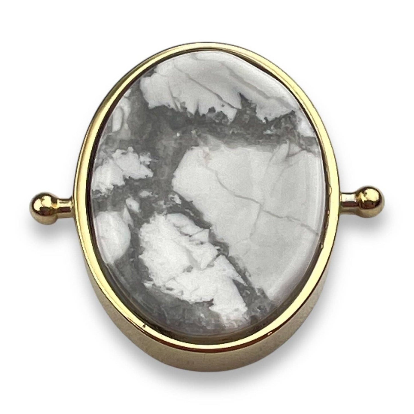 Howlite Worry Stone Element
