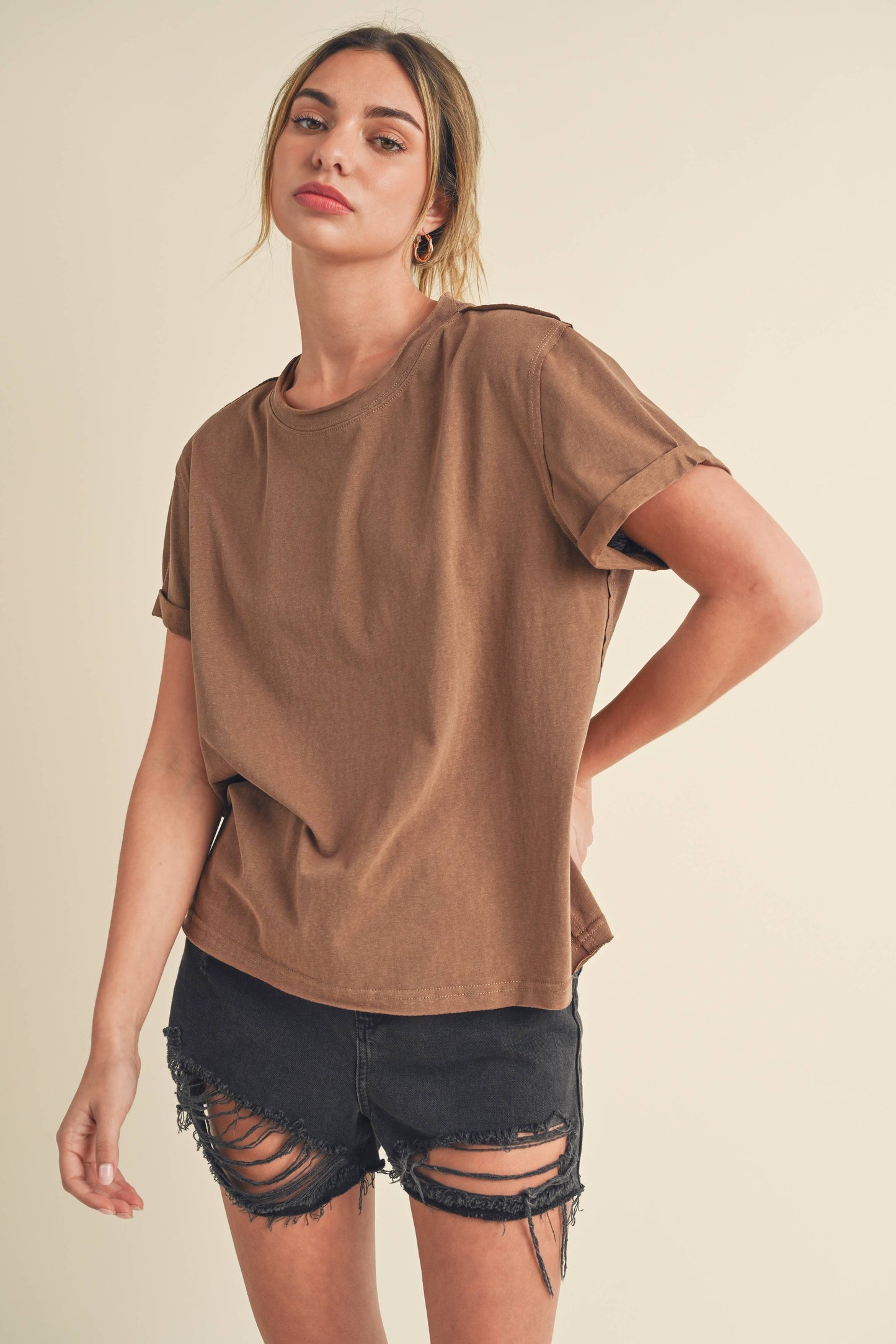 Mali Baby Tee Short Sleeve Top