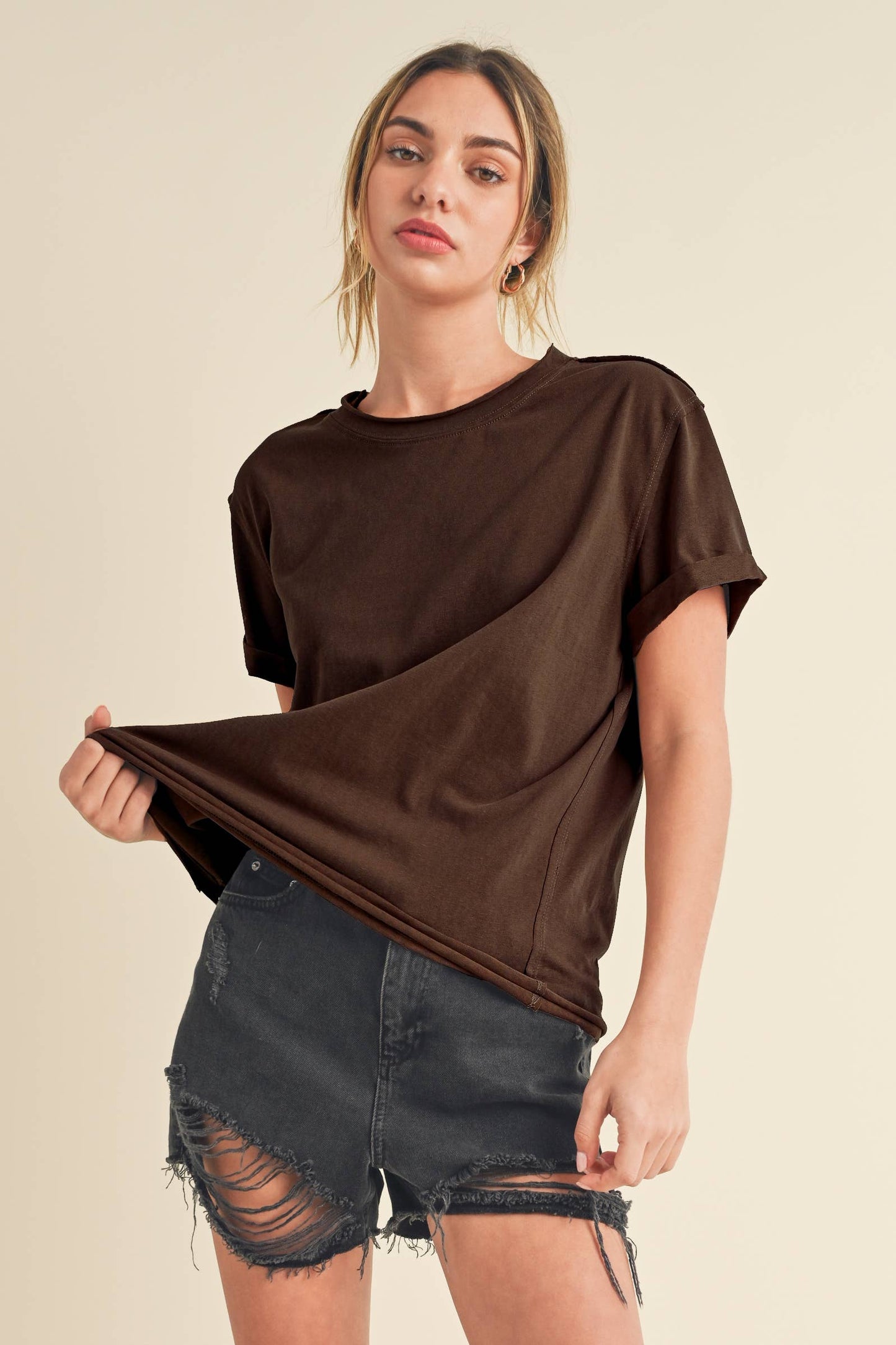 Mali Baby Tee Short Sleeve Top