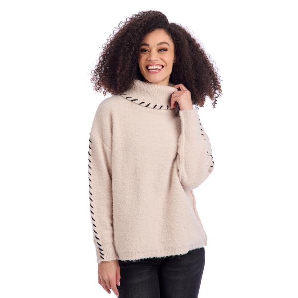 FALLON CONTRAST SWEATER