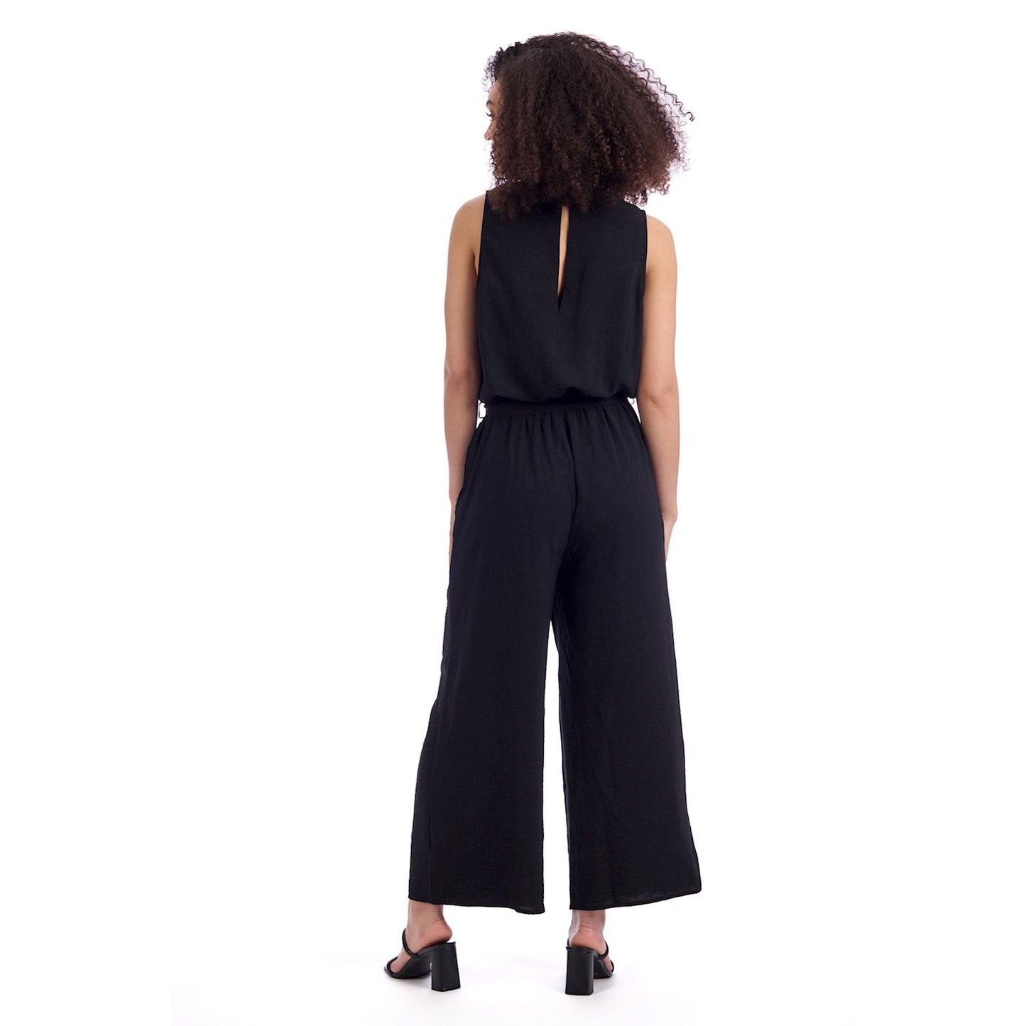 BLACK BOWIE JUMPSUIT