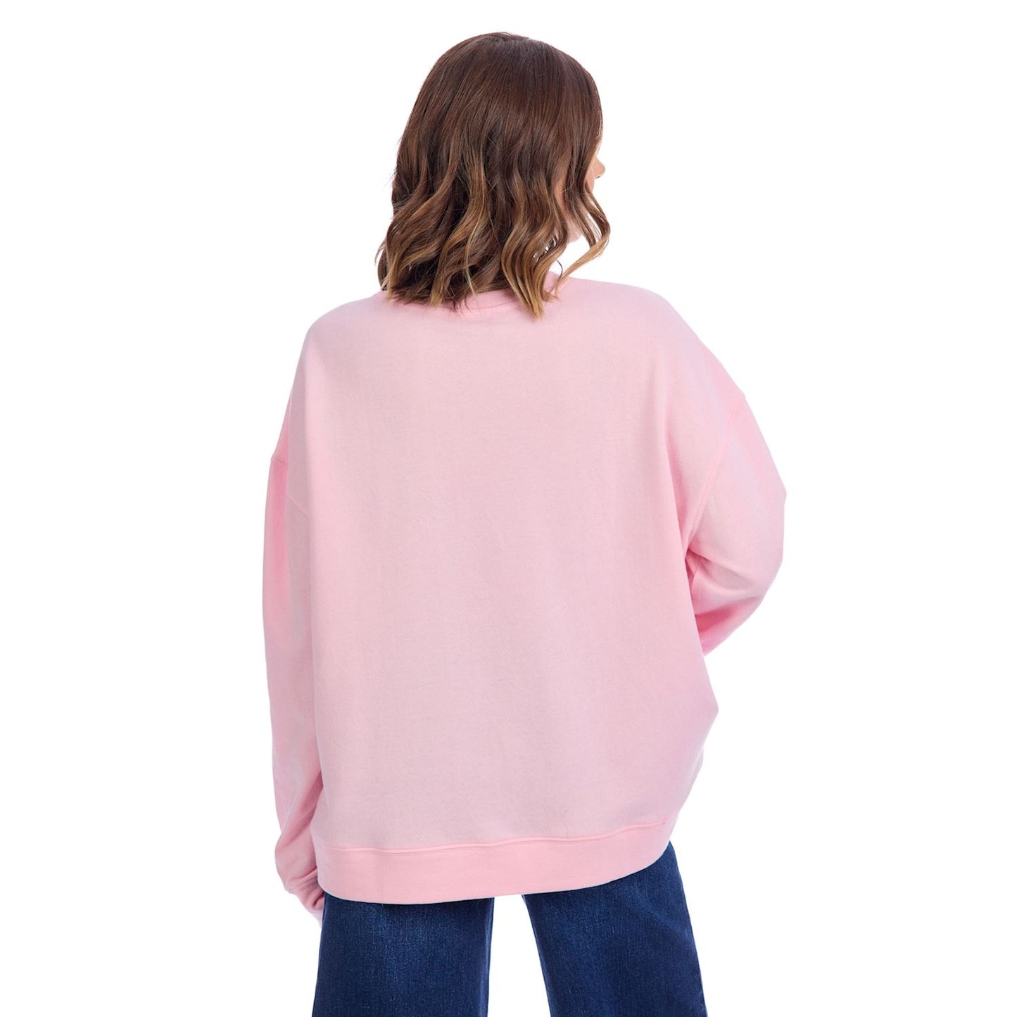 BLUSH HOLIDAY SPARKLE SWEATSHIRT