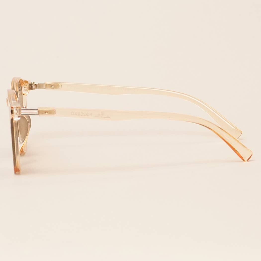 Acetate Round Fashion Sunglasses