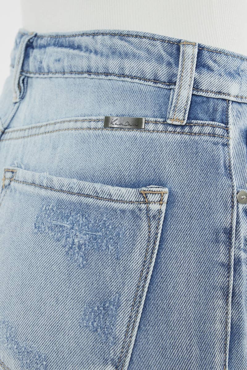 KC- High Rise Jogger Denim
