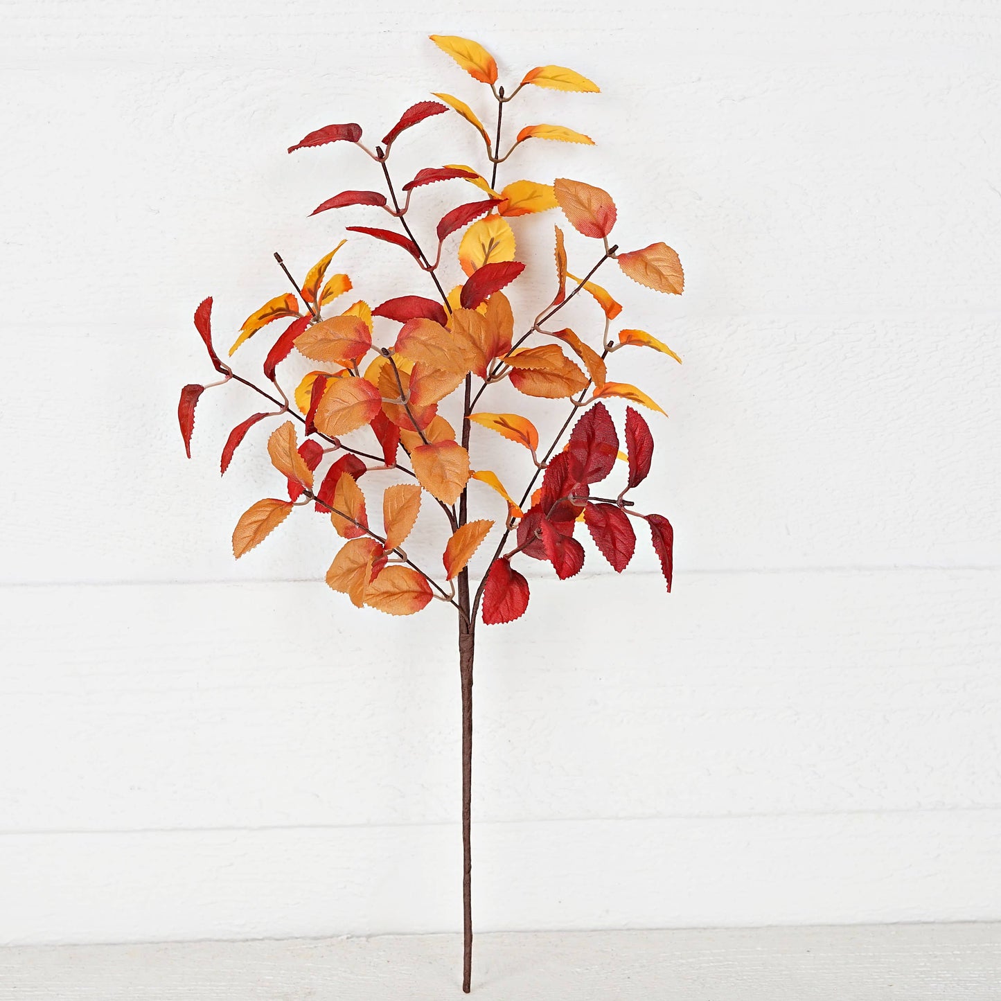 31657-19in Spray-Fall mix Ficus Leaves