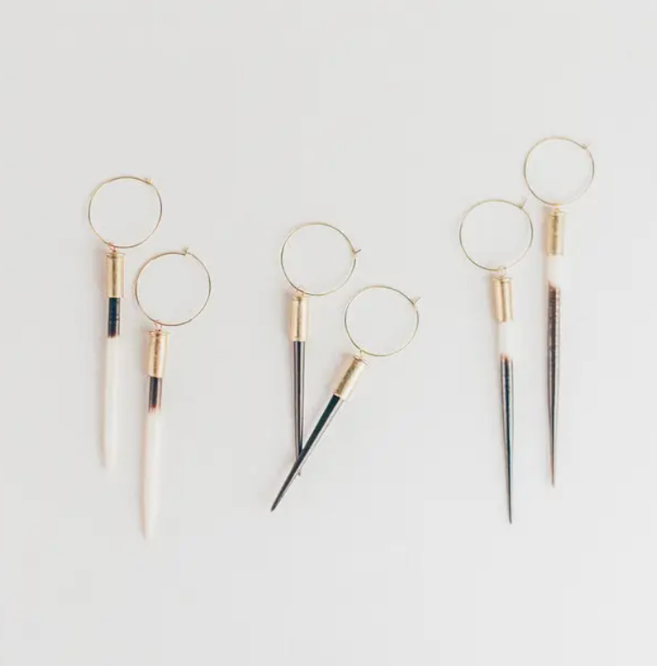 The Original Beth Dutton Quill Hoops