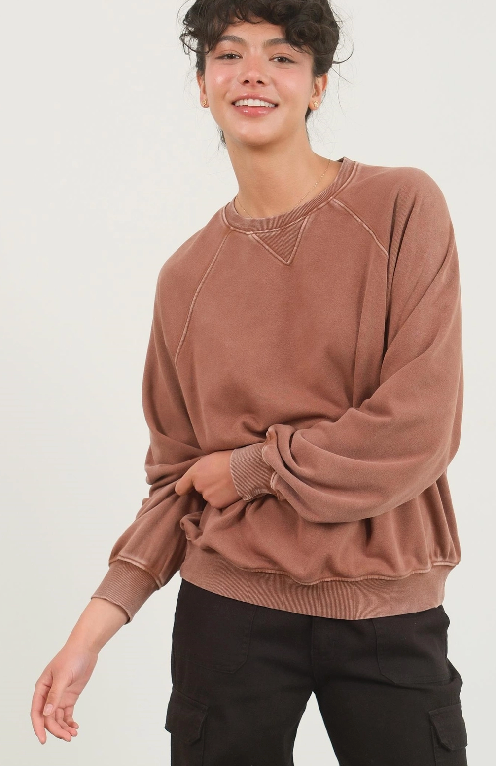 Long Sleeve Crewneck Sweatshirt
