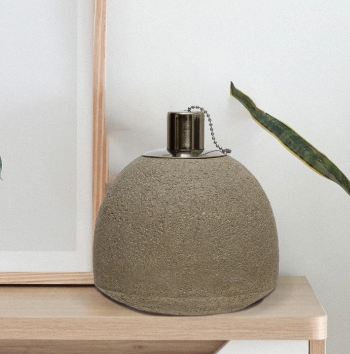 Sandstone Oil Lamp