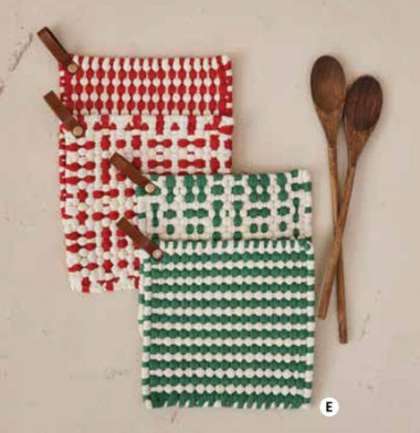 8" Cotton Crocheted Pot Holder