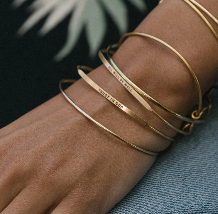 & Livy - Posy Bracelets - Gold