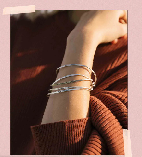 & Livy - Posy Bracelets - Silver