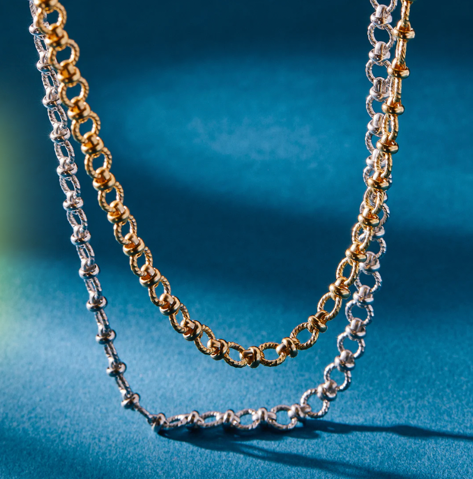 &Livy Chain Chain Chain Necklaces