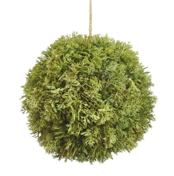 5.5"D Moss Orb Green