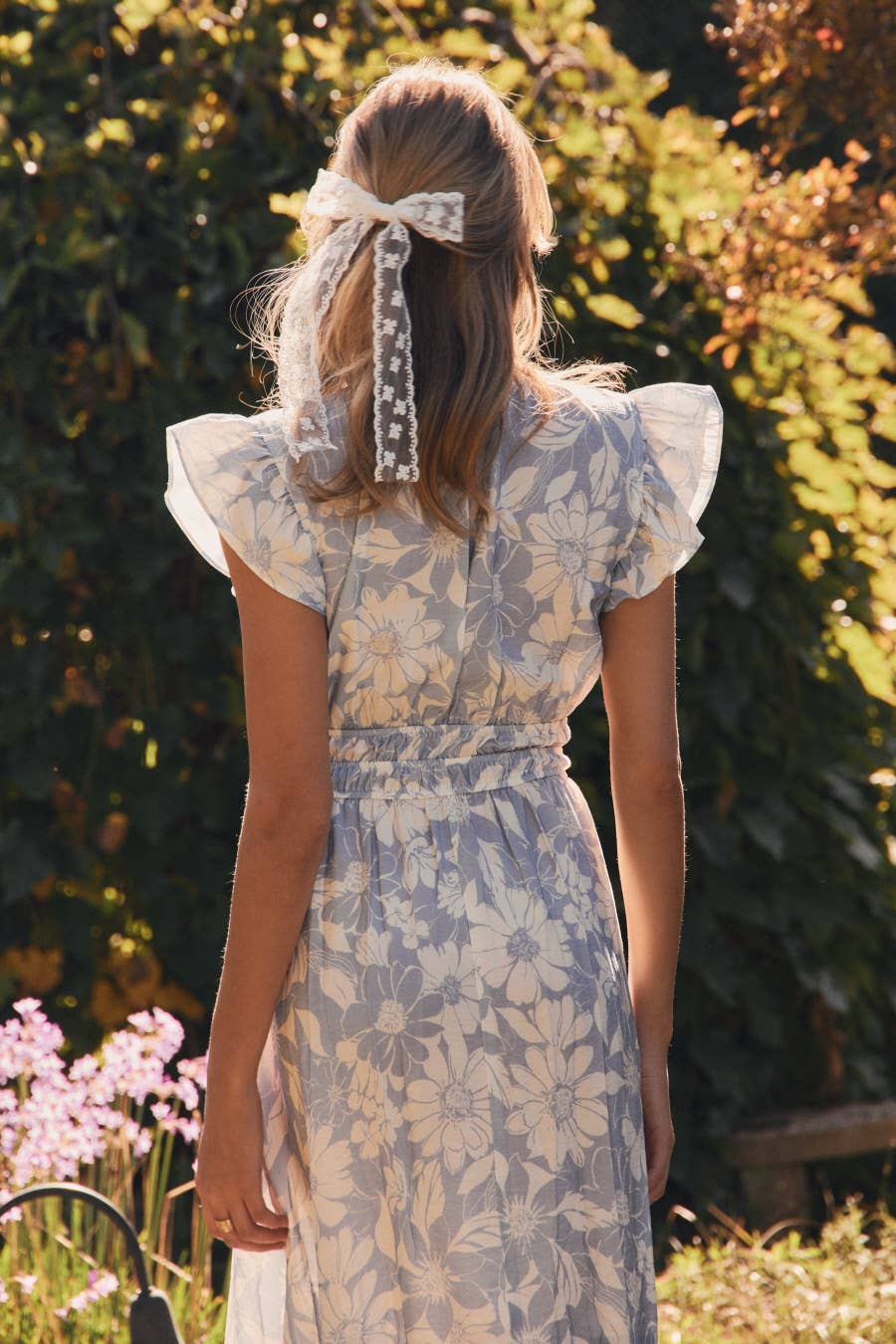 Printed Midi Dress