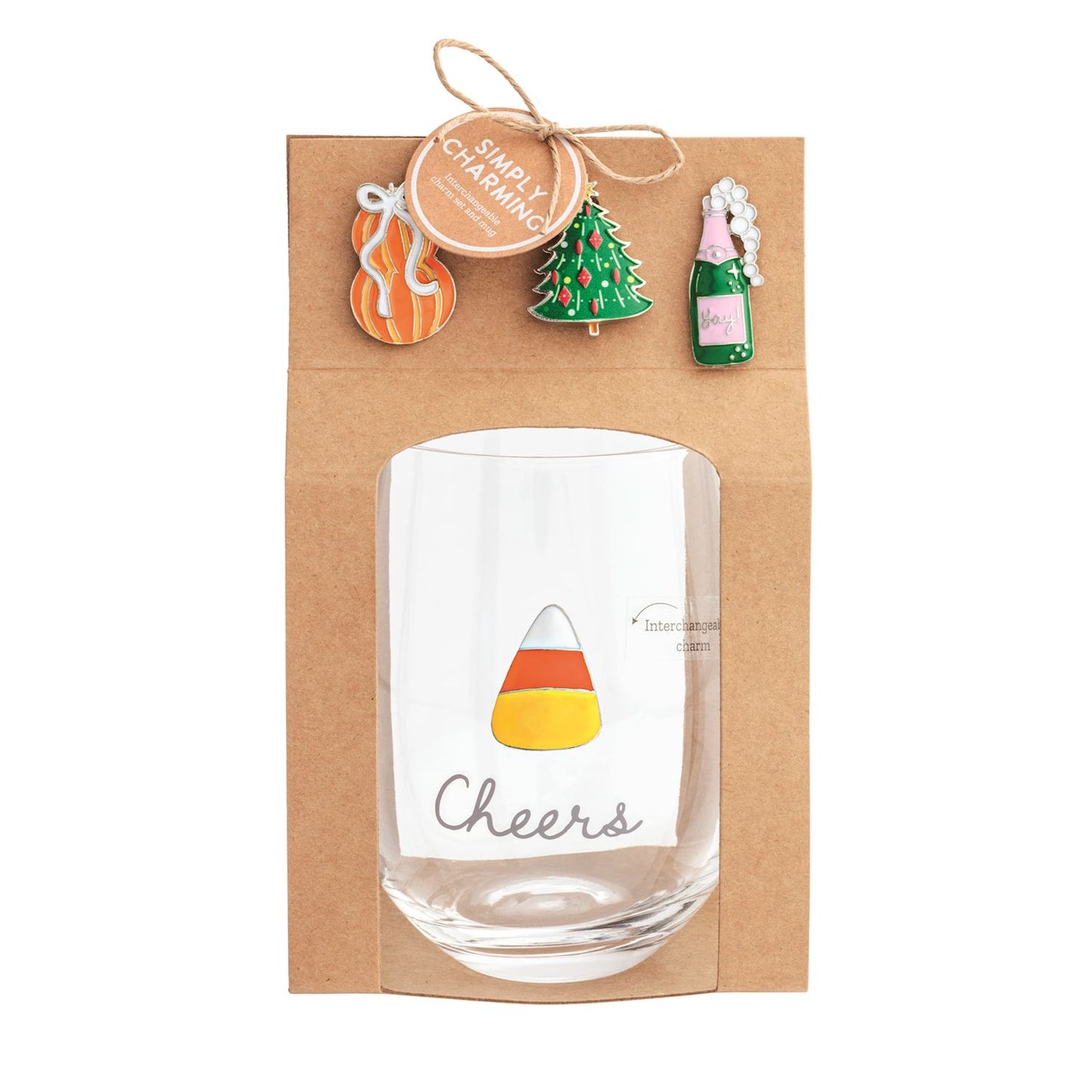 Simply Charming Wine Glass Set