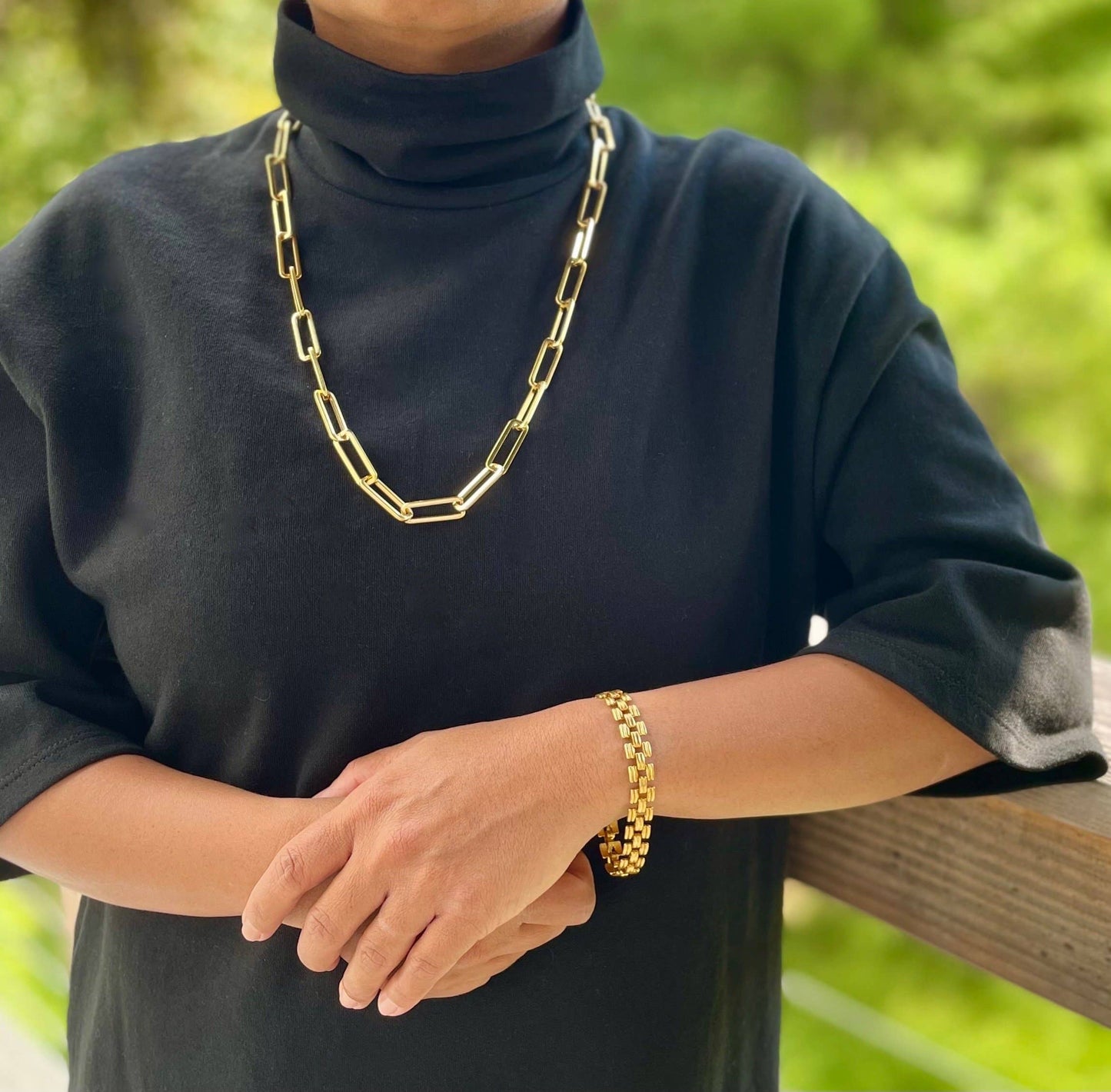 Gold Chain Bracelet