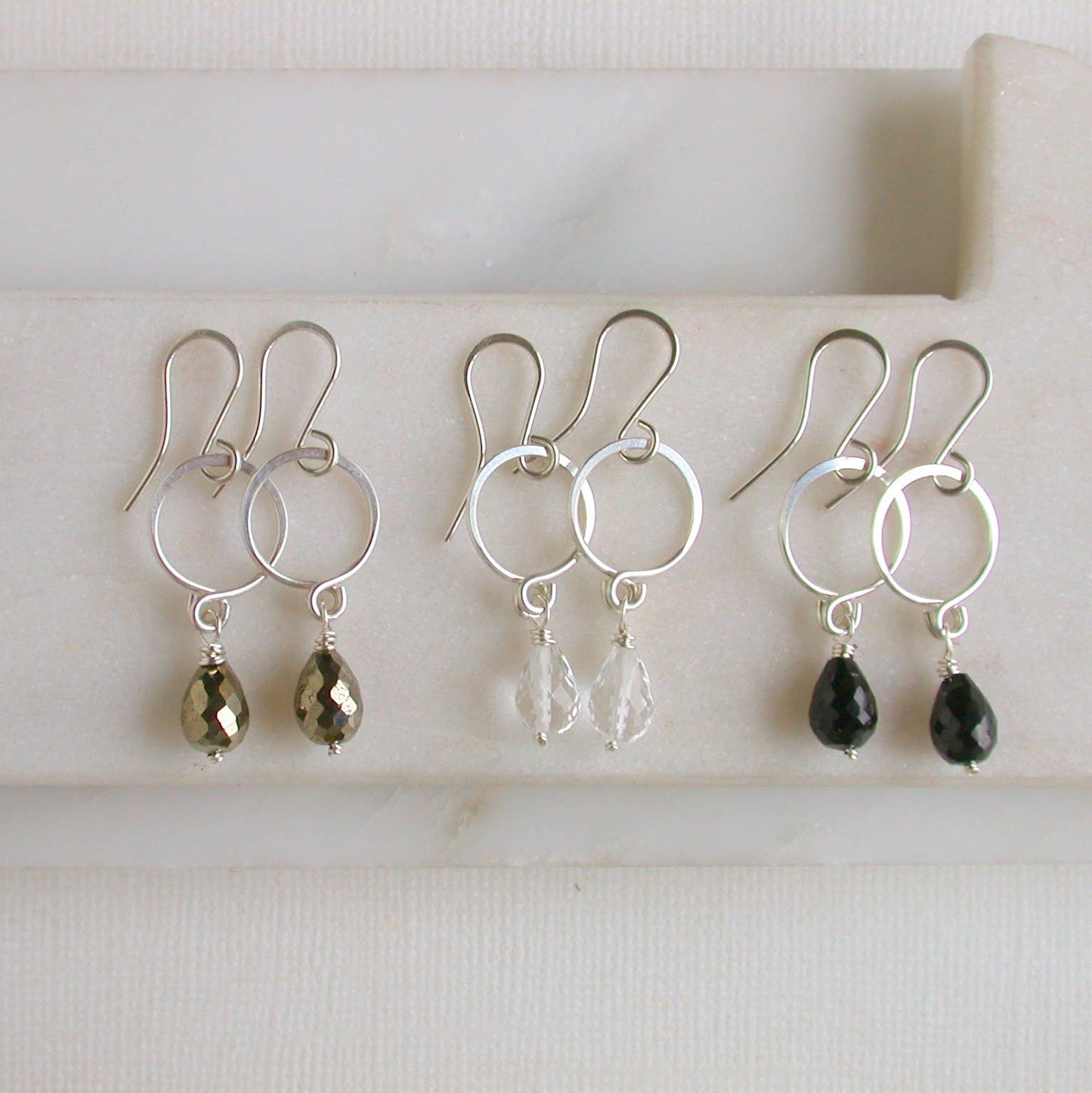Petite Gemstone Drop