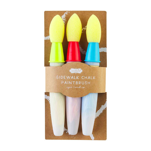 RED PAINT BRUSH CHALK SET