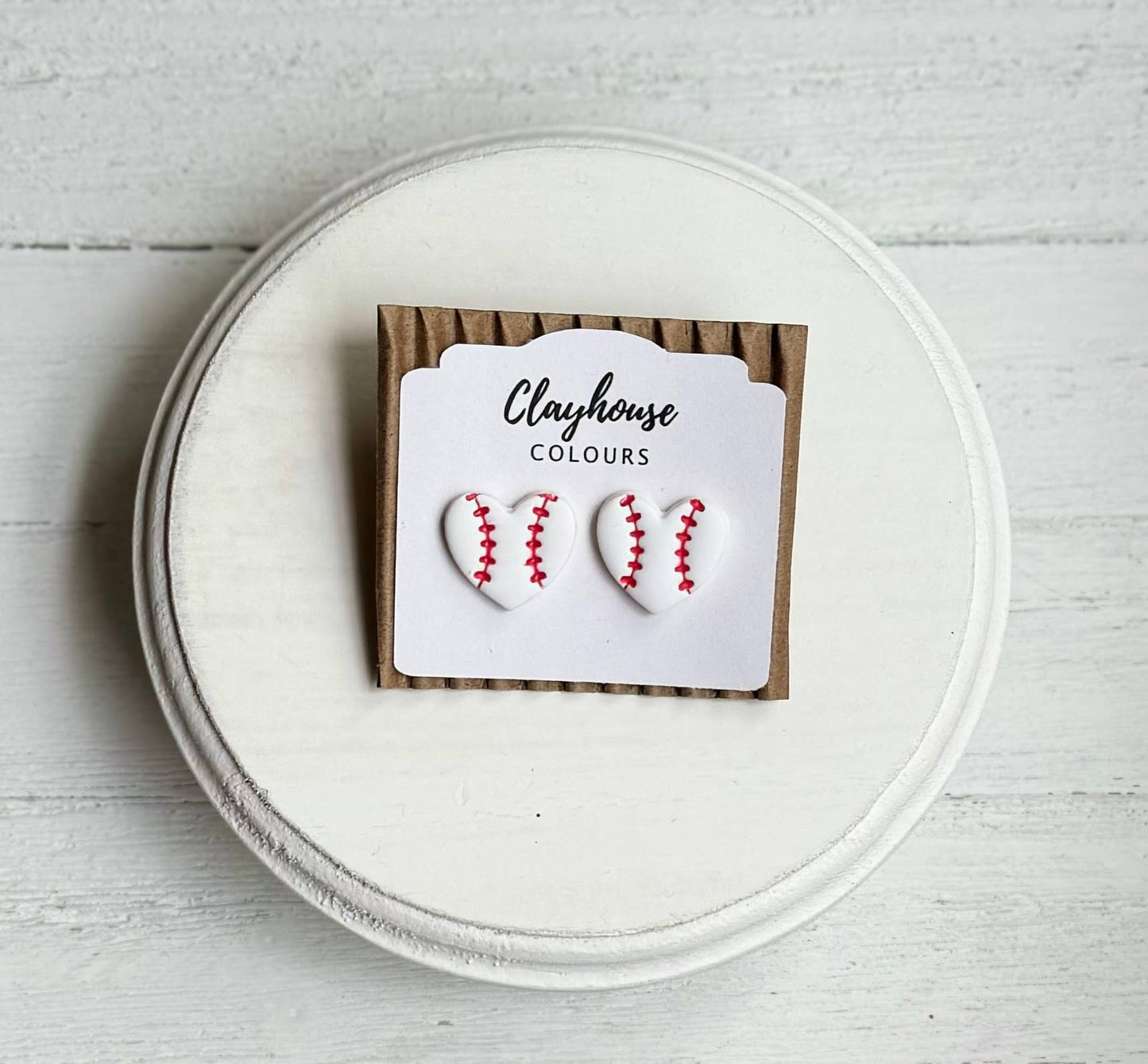 Baseball Earrings