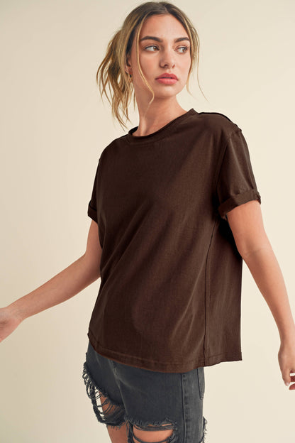 Mali Baby Tee Short Sleeve Top