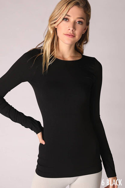 NS5423 - Long Sleeve Crew Neck Top