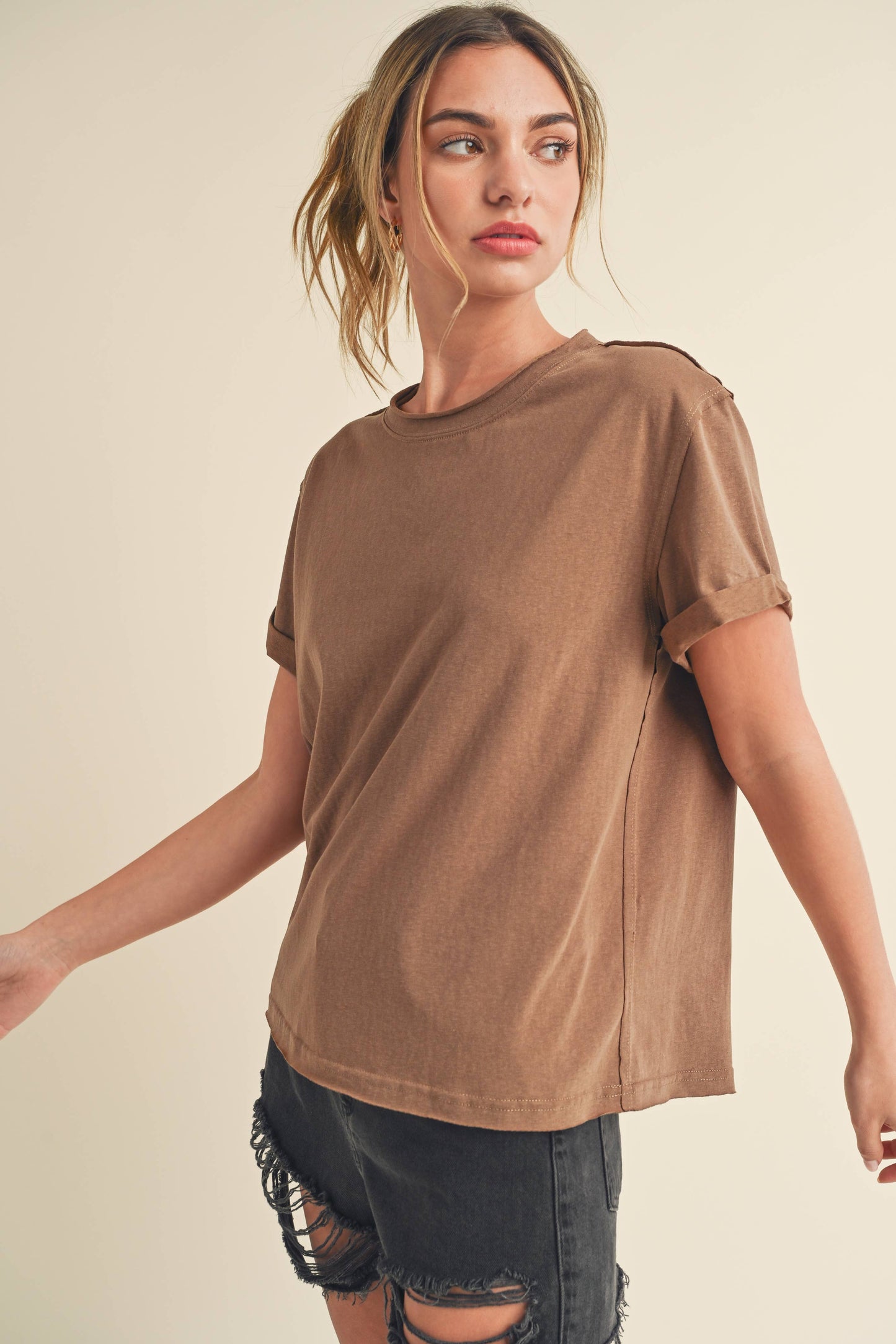 Mali Baby Tee Short Sleeve Top