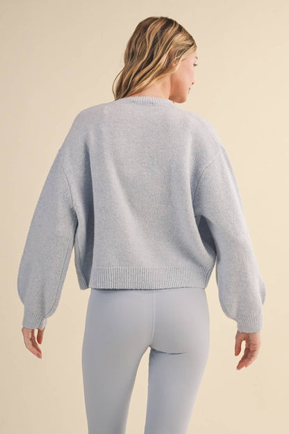 Knit Button Up Cardigan Sweater