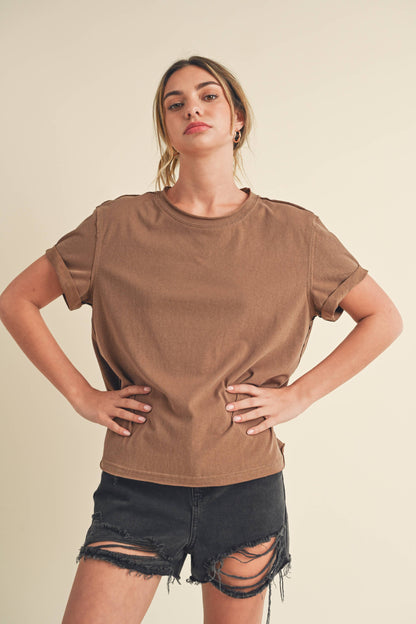 Mali Baby Tee Short Sleeve Top