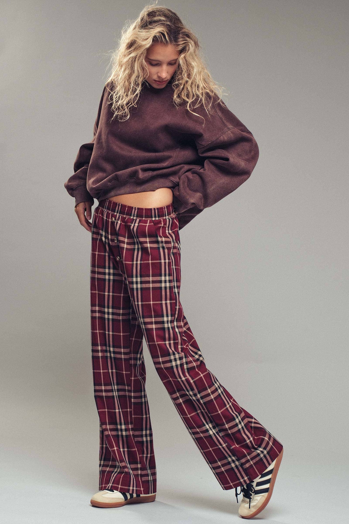 Pigment Washed Relaxed Fit Sweatshirt