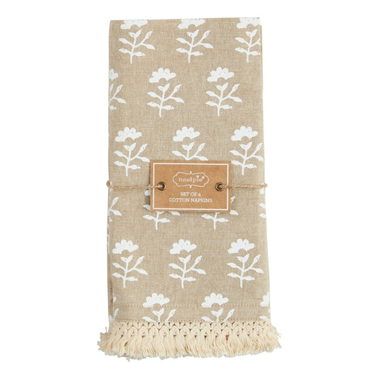 FRINGE TRIM CLOTH NAPKIN
