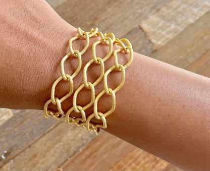 DORB27 Gold Chain Bracelet