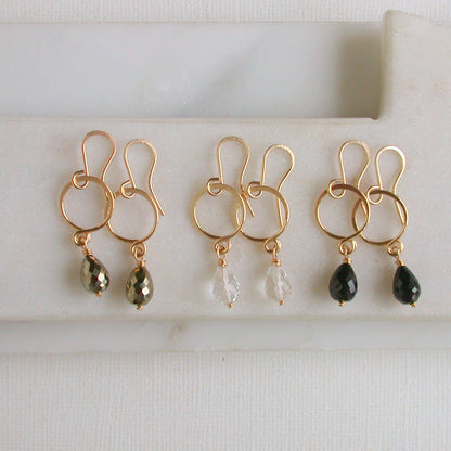 Petite Gemstone Drop