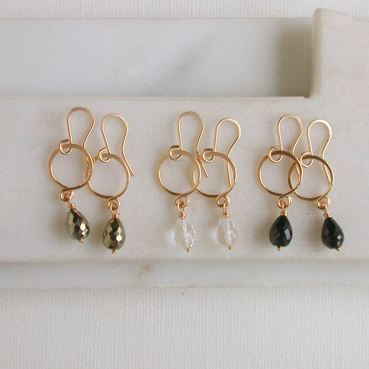 Petite Gemstone Drop