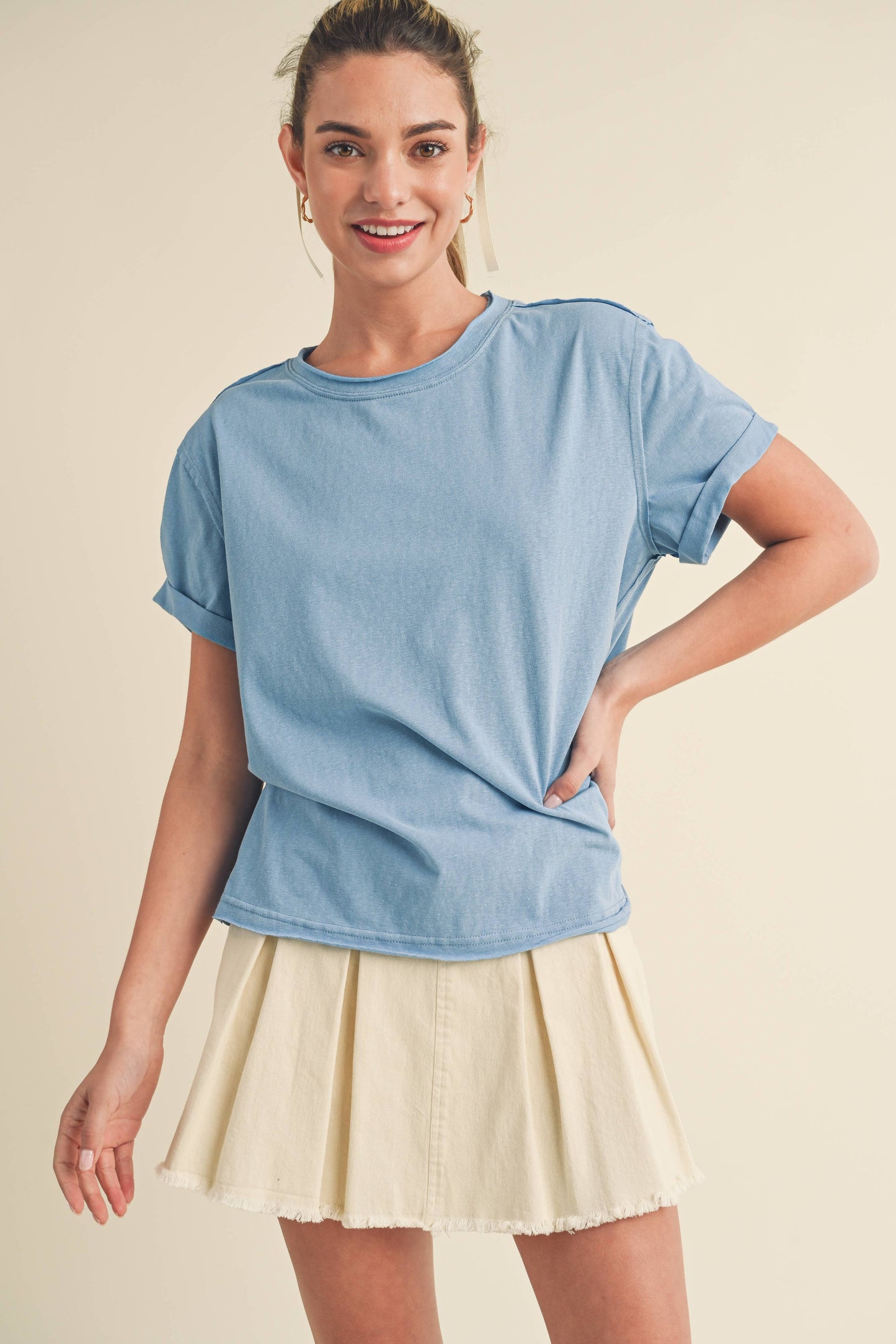 Mali Baby Tee Short Sleeve Top