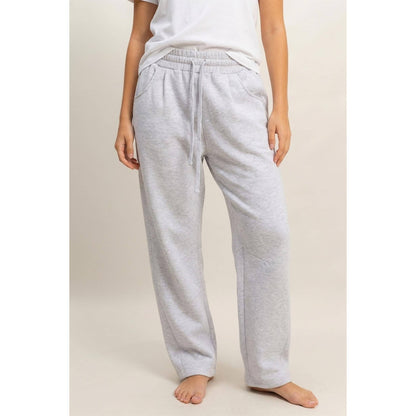 Drawstring Waist Barrel Sweatpants