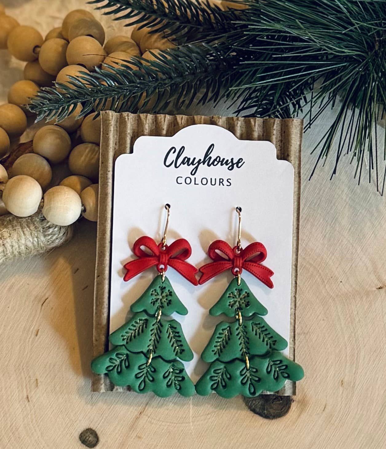 Christmas Tree Earrings 