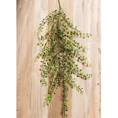 Hanging Faux Mini Leaf Garland 27.5" Long