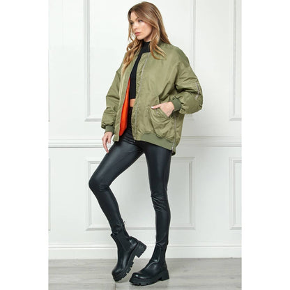 Oversize Bomber Jacket