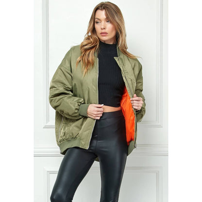 Oversize Bomber Jacket